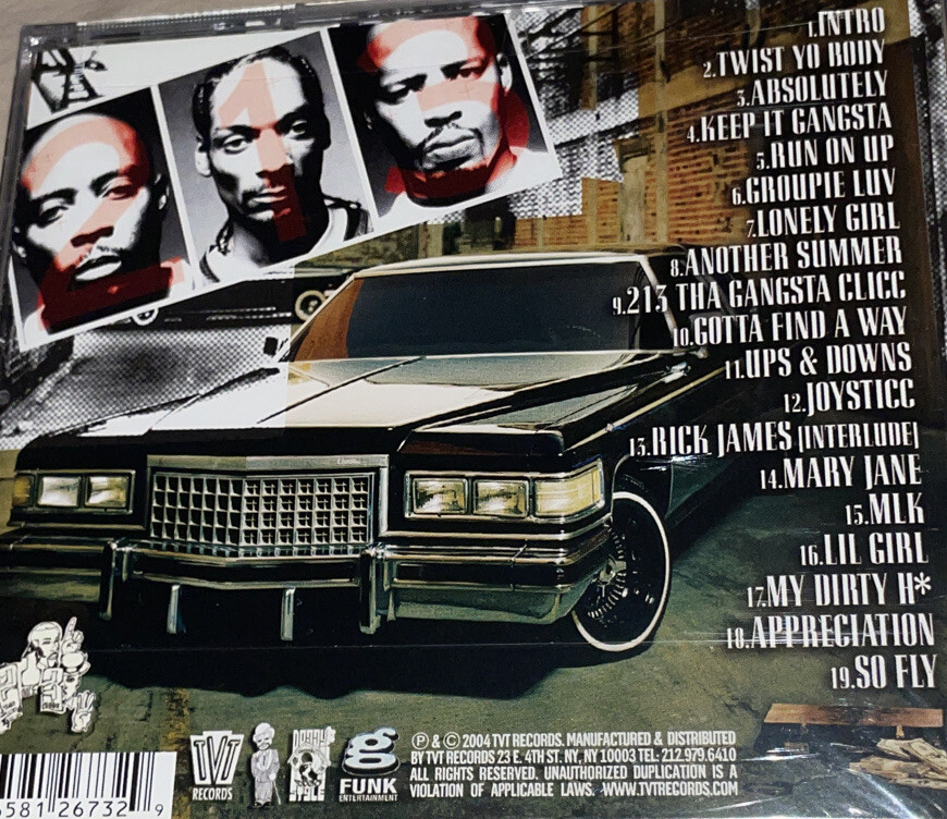 213 The Hard Way レコード 213 / The Hard Way 2004 US Original 2LP Vinyl SNOOP / WARREN