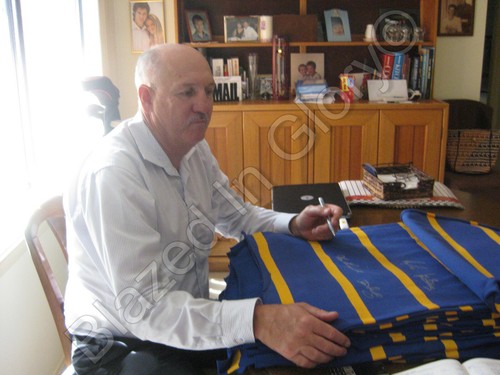 Blazed In Glory - Parramatta Eels Legends - NRL Signed & Framed Jersey - Picture 8 of 10