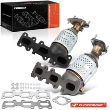 A-Premium 2x Front Catalytic Converter for Ford Explorer Taurus Lincoln MKX MKZ