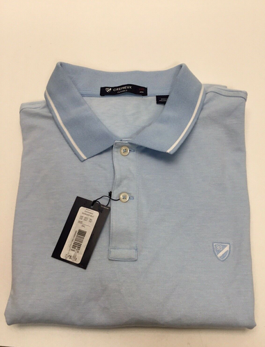 Cremieux Classics Cotton HERREN Blend Poloshirt Puderblau [ 2XL] - Bild 1 von 2