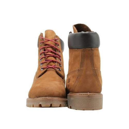 Botas para hombre Timberland clásicas premium 6 pulgadas A1M7D gamuza marrón EE. UU. para hombre talla 13 - Imagen 6 de 6