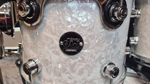 DW Performance Drumset White Marine Pearl ohne Snare USA / Batterie Schlagzeug - Bild 9 von 12