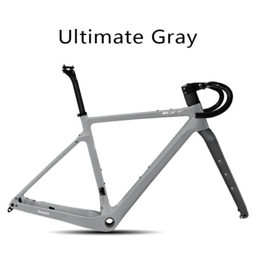 Full Carbon Fiber Gravel Bike Frameset 700C/27.5er 47C/2.1 Tire Disc Brake - Picture 29 of 44