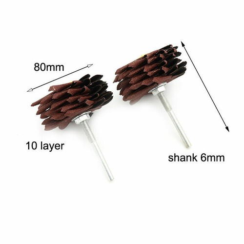 Flap Wheel Sanding Polishing Tools 80-400 Grit - Picture 3 of 5