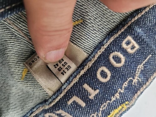karen millen womens jeans size 10 bootleg / we1725 r4 d2 - Picture 4 of 7