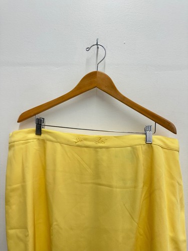 Roamans Special Occasion NWT VTG Blazer Skirt Set Yellow Floral Embellished 22w - Picture 13 of 21