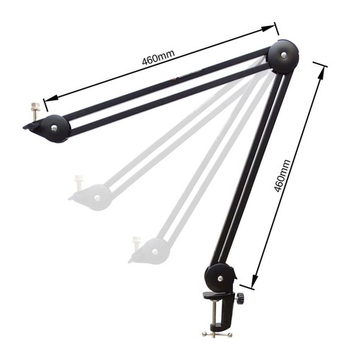 Rode NT1 Signature Black Studio-Mikrofon + keepdrum MS138 Gelenkarm-Stativ BK - Bild 9 von 9