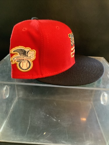 NEW Era MINNESOTA TWINS AL Stars & Stripes Fitted Cap Size 7 MLB #1000 - Picture 2 of 5