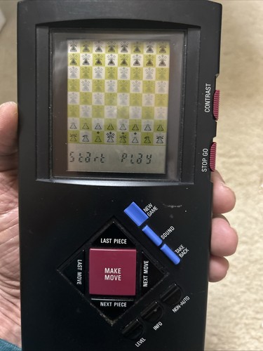 Saitek Kasparov Chess Shadow Chess Computer With Brand New Batteries - Picture 7 of 9
