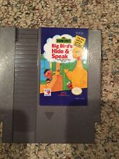 Sesame Street: Big Bird's Hide & Speak (Nintendo Entertainment System, 1990)