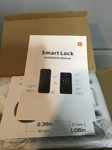 Smart Door Lock Fingerprint DINSTECH 5-in-1 Keyless Entry App Alarm Security - Picture 5 of 6