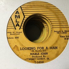 MABLE JOHN - LOOKING FOR A MAN -TAMLA T-54040