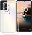 COVER TRASPARENTE PER TCL 40 NXTPAPER CUSTODIA MORBIDA SILICONE TPU ULTRA SLIM