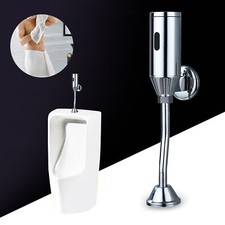 2x Automatic Urinal Flush Valve Bathroom Toilet Wall Mounted Sensor Inductor