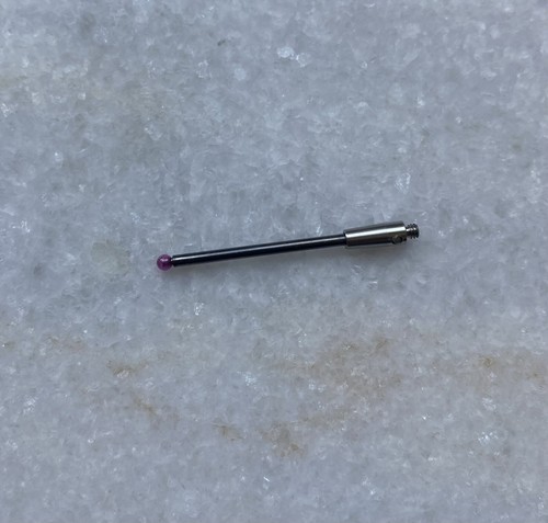 Renishaw M3 Ø2 mm ruby ball tungsten carbide stem L 30 mm EWL 22.8 A-5003-0052 - Picture 2 of 2