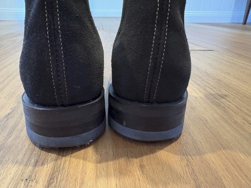 Suede Comfort Craftsman Chocolate 7F - Picture 8 of 10