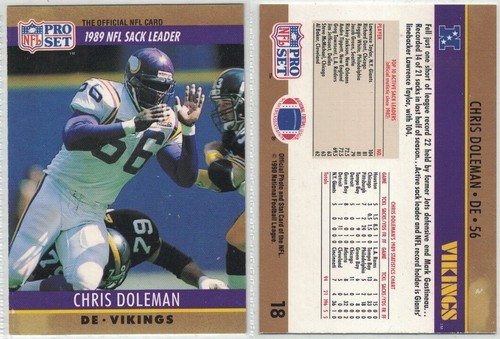 1990 Pro Set Football Cards (1-500) - Pick the Cards You Need for Your Set - Picture 15 of 208