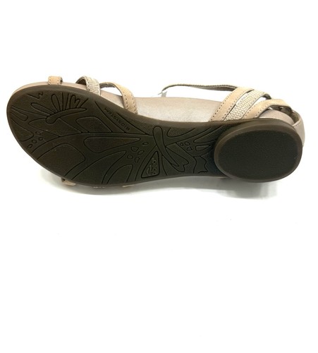 Abeo Sienna Cute Fashionable Strap Sandals Light Brown Size 8 Neutral ($) - Picture 5 of 5