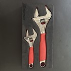 Snap-on™ 6" 10" Adjustable Wrench Set Open End 2pc