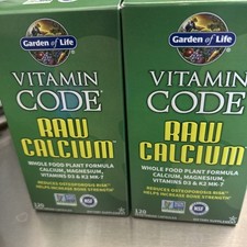Garden of Life Vitamin Code Raw Calcium 120 UltraZorbe Vegetarian Capsules