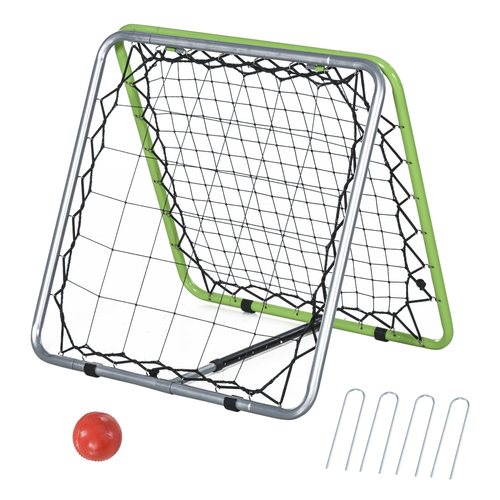 Rebounder Net Practise Soccer Football Kickback Target Goal Teens Kids Training - Picture 1 of 9