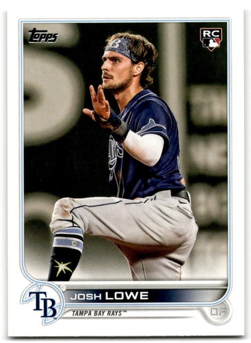 2022 Topps #479 Josh Lowe Gold