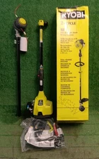 NEW OB Ryobi 2-Cycle 25cc Gas Crank 18"in Straight Shaft String Trimmer RY253SS