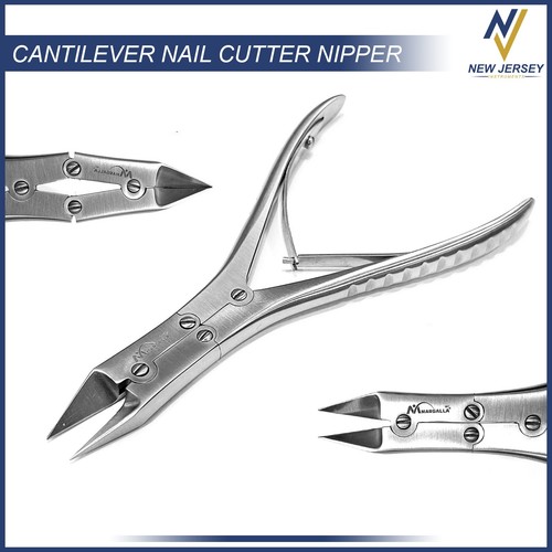 Cantilever Toe Nail Clippers Cutters Chiropody Heavy Duty Hard Nipper - Picture 1 of 5