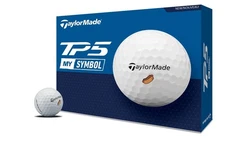 NEW TaylorMade 2024 TP5 Symbol Golf Balls - Hot Dog - Dozen