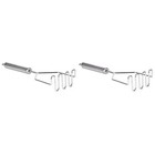 2 STÜCKE Edelstahl Kartoffel Ricer Creative Kartoffel Sasherer Näher Für Haus