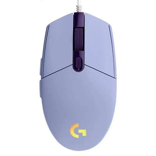 Logitech G102 Mouse USB Wired Gaming Mouse 8000 DPI Rainbow Optical Effect Scree - Picture 14 of 15