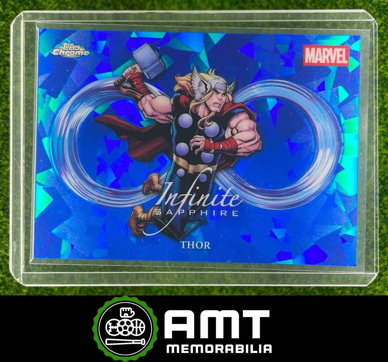 2025 Topps Chrome Marvel Sapphire #IS-2 Thor Infinite SSP