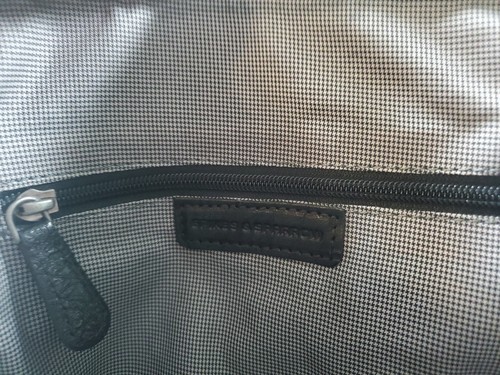 Spikes & Sparrow Leather Backpack Purse Black Sling Over  - Picture 8 of 16