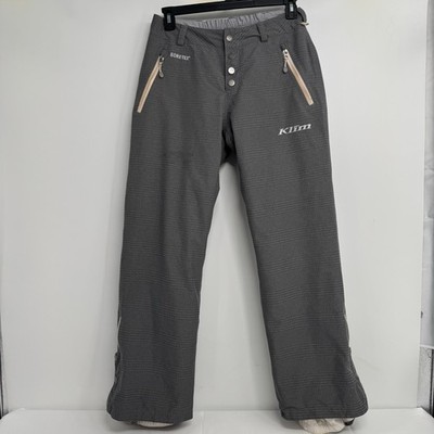 Klim Intrigue Snowmobile Gray Pant Women s Size M Goretex Thinsulate