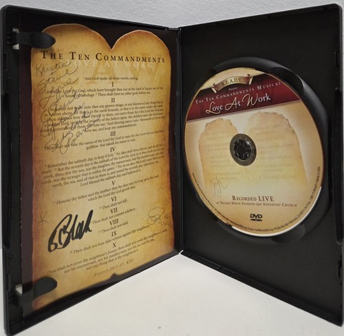 The Ten Commandments Musical: Love at Work (DVD, 2013) Seventh Day Adventist - Imagen 4 de 4