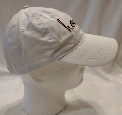 Howdy Texas A&M Adjustable Strapback White Hat Cap Cotton One Size - Picture 6 of 8