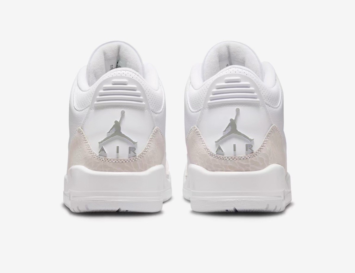 ど*ん様 Nike Air Jordan 3 Retro Pure White( Nike Air Jordan 3 Retro Pure Money (2025) CT8532-111 Mens GS