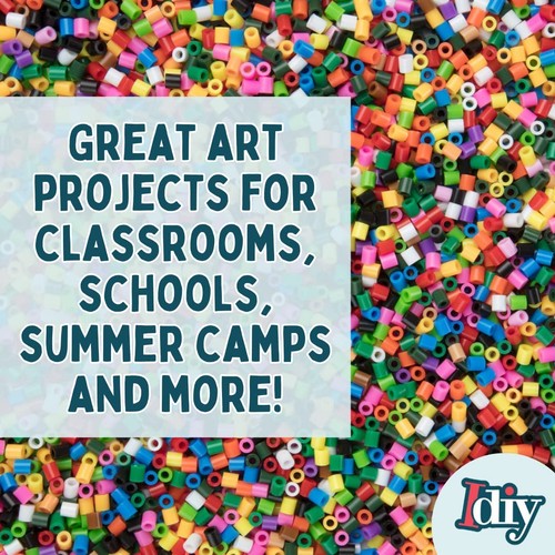 8.000 Stück Sicherung Perlen Super Kit mit Meerestier Lochbrettern & Vorlagen - Bild 3 von 4