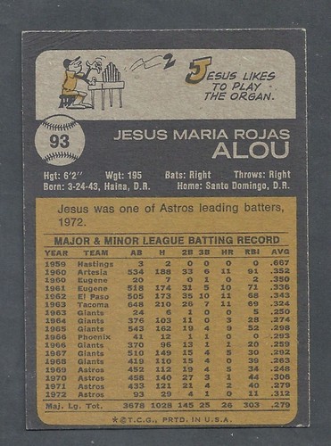 1973 TOPPS BASEBALL COMPLETE YOUR SET U-PICK (6 Thru 299) - Picture 91 of 273