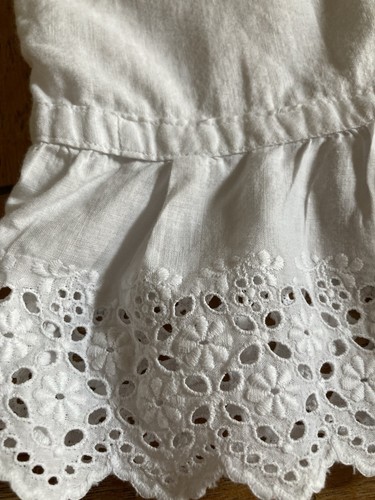 Edwardian Baby's Christening Gown/ Dress Hand Embroidered Broderie Anglais - Picture 3 of 9