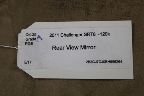08-11 Challenger Charger 300 Interior Rear View Mirror Automatic Dimming OEM - Picture 11 of 11