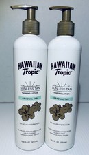 2x Hawaiian Tropic Sunless Gradual Tan Self Tanning Lotion 
