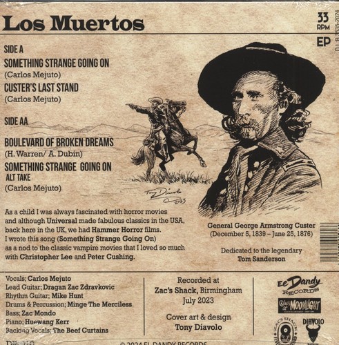 Carlos Mejuto - The Best in Jumpin' Blues & Rock n' Roll (7inch, 45 rpm, EP) ... - Picture 2 of 2