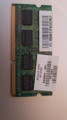  Samsung 2GB 2Rx8 PC3- 10600S-9-10-F2