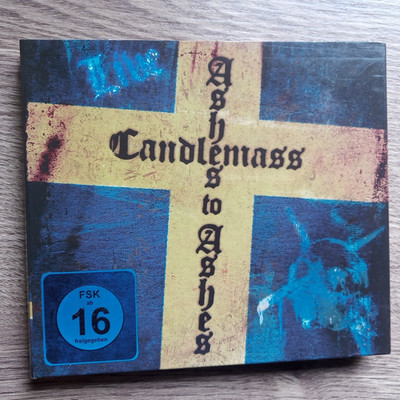 CANDLEMASS - ASHES TO ASHES LIVE - 1CD & 1DVD NEUWERTIG 2010 DIGIPAK