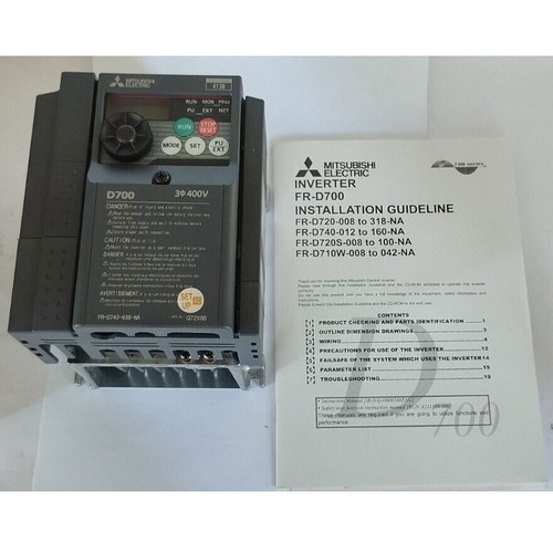 1PC MITSUBISHI FR-D740-036-NA Inverter New FRD740036NA US Free TAX - Picture 4 of 4