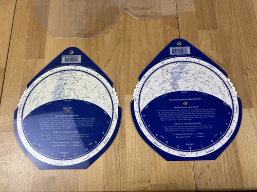 2 The Night Sky Planisphere 30°N-40N Latitude + Southern Hemisphere - Picture 3 of 5