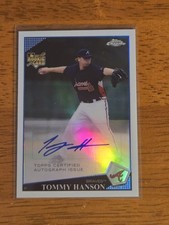 2009 Topps Chrome - Rookie Autographs Tommy Hanson Refractor /499 (AU, RC)