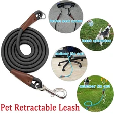 Pet Heavy Duty  Dog Leash Long Obedience Recall Foot Feet Training Lead 6 FT
