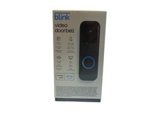 Blink Video Doorbell Schwarz HD WiFi Smarte Türklingel Bewegungssensor